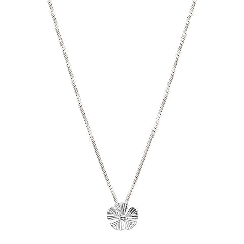 Najo - Silver Flower Pendant