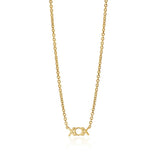 Boh Runga - Gold Plated Lil Hug and Kisses Pendant