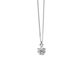 Meadowlark Pom Pom Charm Necklace - Sterling Silver