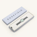 Rosefield - The Upper East Side Mint Silver Watch