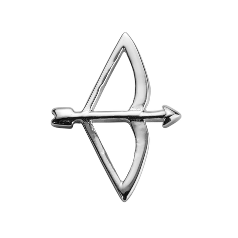 STOW Bow & Arrow (Beloved) Charm - Sterling Silver