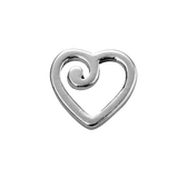 STOW Precious Heart (Treasured) - Sterling Silver