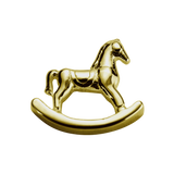 STOW Rocking Horse (Adored) Charm - 9ct Yellow Gold