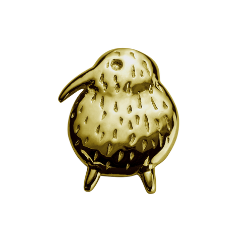 STOW Kiwi (Unique & Special) Charm - 9ct Yellow Gold