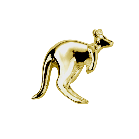 STOW Kangaroo (Pride) Charm - 9ct Yellow Gold