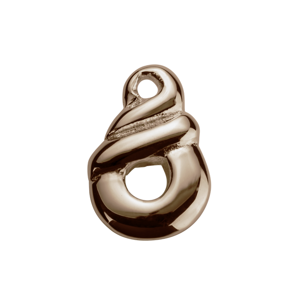 STOW Eternity Twist (Together Forever) Charm - 9ct Rose Gold