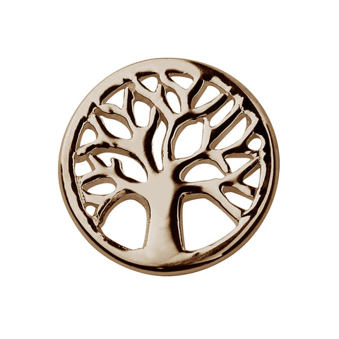 STOW Tree Of Life (Vitality) Charm - 9ct Rose Gold