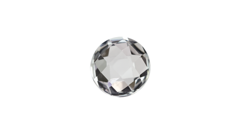 STOW Birthstone Charm - April - White Topaz