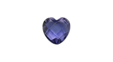 STOW Birthstone Charm - September - Iolite Heart