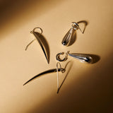 Najo - Leaf Silver Earring
