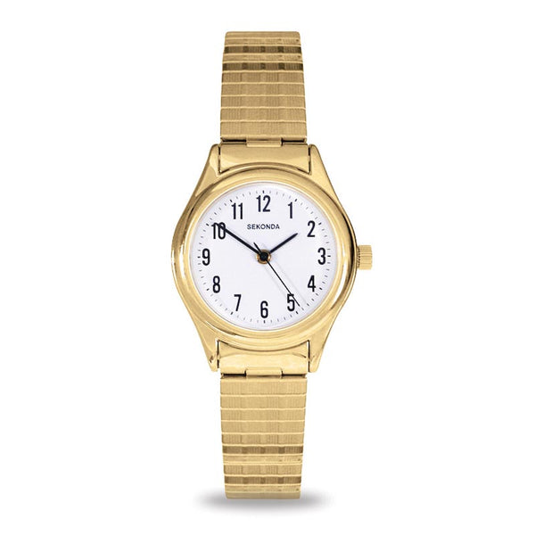 Sekonda Gold Coloured Ladies Expander Watch