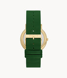 Skagen - Signature Three-Hand Evergreen Leather Watch