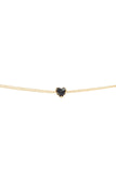 Stolen Girlfriends Club - Love Claw Bracelet Onyx Gold Plated