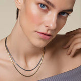 Rosefield Jewellery - Snake Duotone Necklace