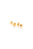 Stolen Girlfriends Club - Heart Earrings - Gold Plated