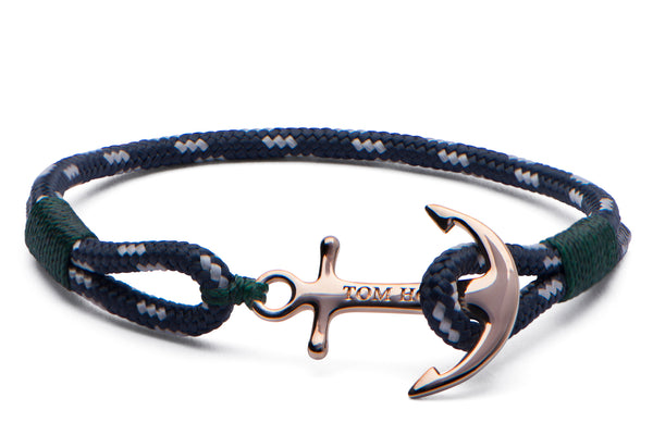 Tom Hope - Mediterranean Green Bracelet Rose (Extra Small)