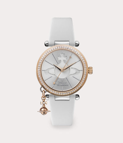 Vivienne Westwood - Orb Pastelle Watch White Gold