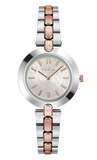 Furla Watches - Logo Rose Gold/Silver Bracelet Link Watch