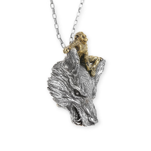 Nick Von K - Wolf Monkey Necklace