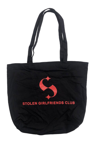 Stolen Girlfriends Club - Glitter Branded Canvas Tote Bag