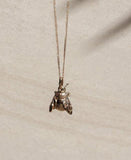 Meadowlark - Bee Charm Necklace Gold Plated