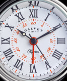 Dalvey Scotland Clipper Clock White & Orange - 3278