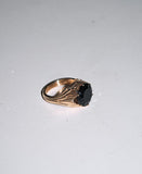 Meadowlark - Aphrodite Cocktail Ring - Silver - Onyx