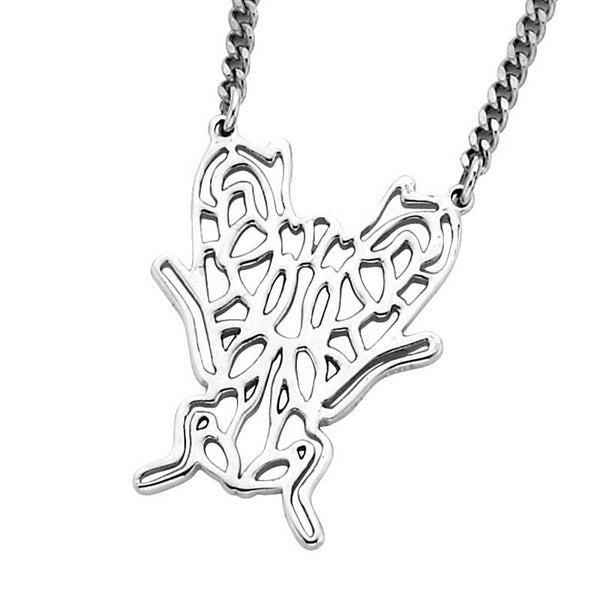 Karen Walker Filigree Fly Pendant - Silver