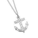 Karen Walker Filigree Anchor Pendant - 60cm