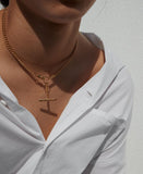 Meadowlark - Fob Chain Necklace 46cm Silver