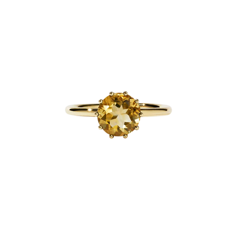 Meadowlark - Geneva Ring, Citrine and 9ct Yellow Gold