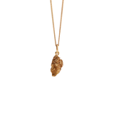 Meadowlark - Gold Nugget Charm Necklace Gold Plated