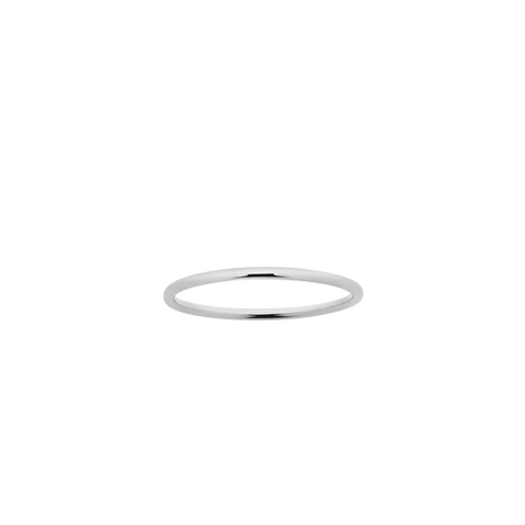 Meadowlark - 1mm Halo Band - Sterling Silver