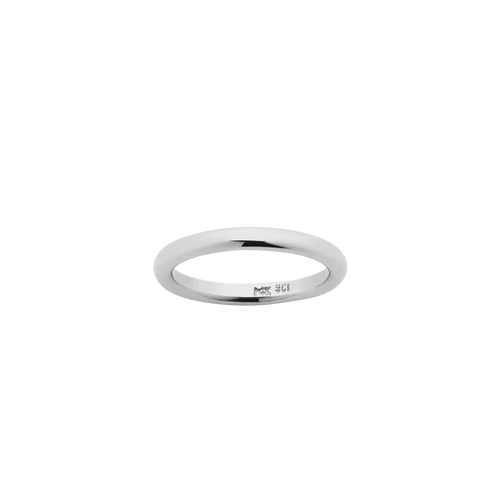 Meadowlark - 2.5mm Halo Band - Sterling Silver