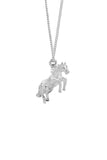 Karen Walker - Horse Necklace Silver