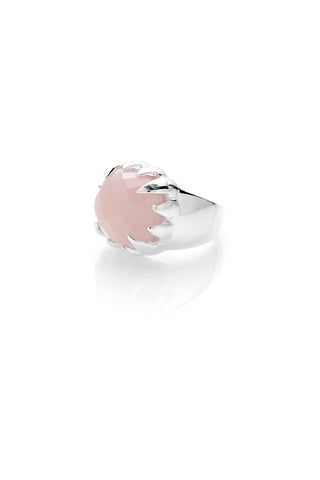 Stolen Girlfriends Club - Claw Ring - Rose Quartz