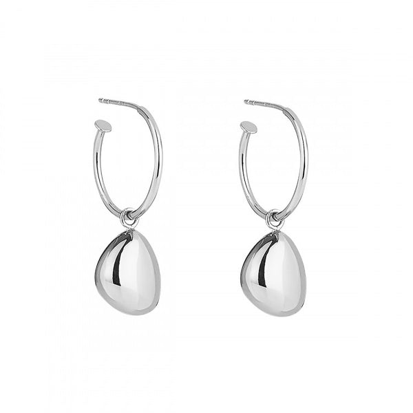 Najo Piedra Large Hoop Earring