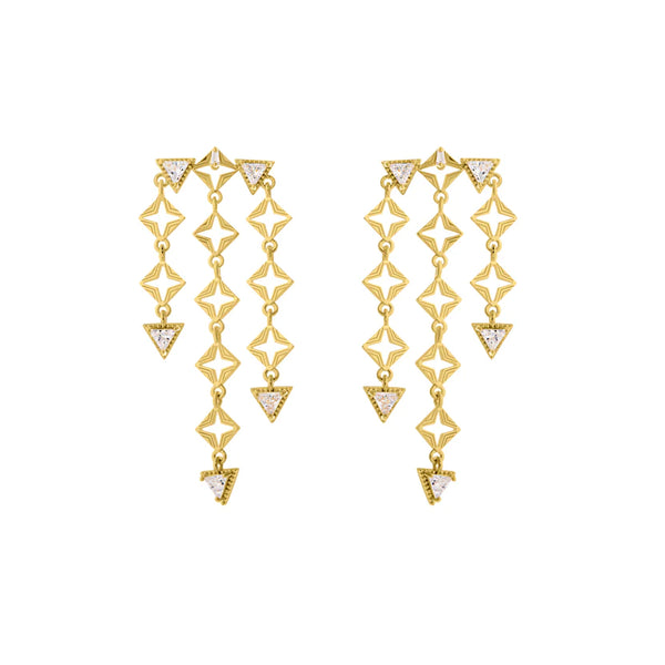 Lindi Kingi - Byzante Earrings Gold