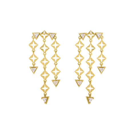 Lindi Kingi - Byzante Earrings Gold