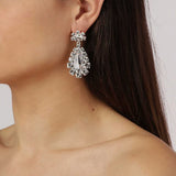 Dyrberg/Kern - Lucia SS Light Blue/Crystal Earring