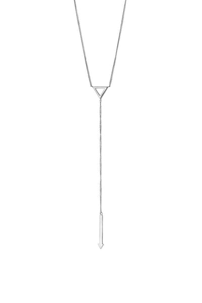 Karen Walker Metronome Necklace - Silver