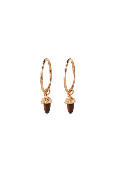 Karen Walker - Micro Acorn and Leaf Sleepers Gold