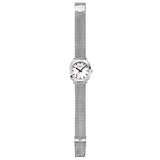 Mondaine - Petite Cushion Silver Ladies Watch