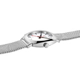 Mondaine - Petite Cushion Silver Ladies Watch