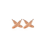 Boh Runga - Feather Kisses Stud - 9ct Rose Gold