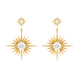 Lindi Kingi - Solar Earrings - Gold Plated