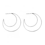 Najo -  Moon Hoop Earring