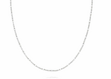 Daisy London - Tidal Twist Necklace Silver