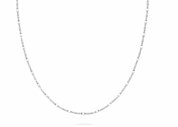 Daisy London - Tidal Twist Necklace Silver