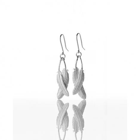 DUO MIROMIRO FEATHER EARRINGS